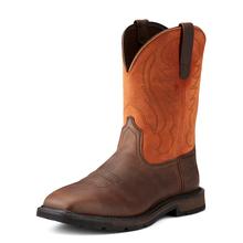 Men's Groundbreaker Wide Square Toe Steel Toe Work Boot by Ariat