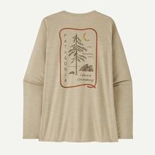 Women's L/S Cap Cool Daily Graphic Shirt - Lands by Patagonia