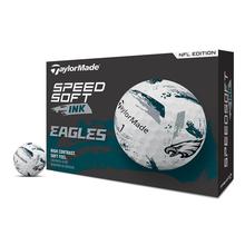 Philadelphia Eagles SpeedSoft Ink Golf Balls by TaylorMade