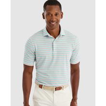 Men's Malcom Striped Top Shelf Performance Polo