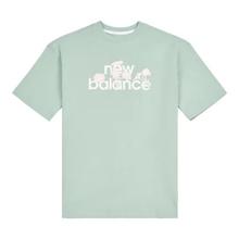 Kids' Flower Branded Logo T-Shirt by New Balance