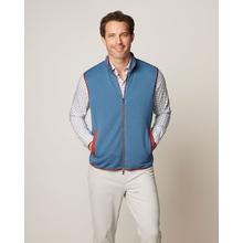 Men's Notch Quilted Knit Vest by Johnnie-O in South Sioux City NE