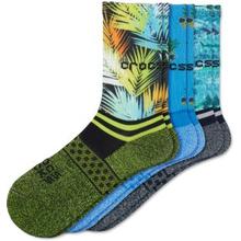 Socks Kid Crew Boy Pool Party 3 Pack by Crocs