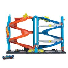Hot Wheels City Transforming Race Tower Playset, Track Set With 1 Toy Car by Mattel in New Martinsville WV