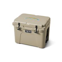 Los Angeles Chargers Tundra 35 Hard Cooler - Tan