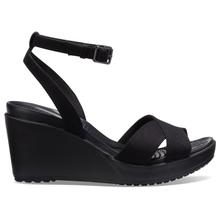 Women's Leigh II Cross-Strap Ankle Wedge by Crocs