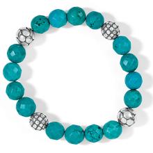 Pebble Turquoise Stretch Bracelet by Brighton