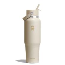 40 oz Wide Flex Straw Travel Bottle - Coconut by Hydro Flask