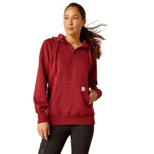 Womens Rebar Skill Set 1/2 Zip Hoodie by Ariat