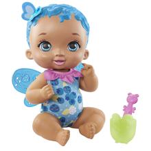 My Garden Baby Berry Hungry Baby Butterfly Doll (Blueberry-Scented) by Mattel