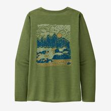 Women's L/S Cap Cool Daily Graphic Shirt - Waters by Patagonia