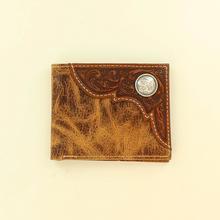 Men's Filigree corner bifold wallet by Ariat