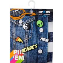 Dude Pin Backer 5 Pack by Crocs