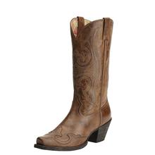 Women's Round Up D Toe Wingtip Western Boot