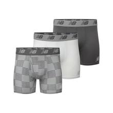 Men's Mens Premium 6 Inch Boxer Brief with Fly 3 Pack by New Balance in Raleigh NC