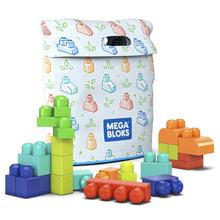 Mega Bloks 60-Piece Building Bag (Plant-Based Blocks) by Mattel
