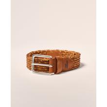 Mens Tessuto Stretch Leather Belt by Johnnie-O