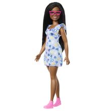 Barbie Fashionistas Doll With Down Syndrome Wearing Heart-Print Dress by Mattel in Hartington NE