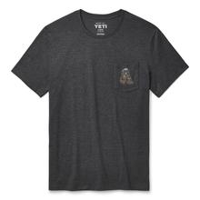 Cool Bear Pocket Short Sleeve T-Shirt - Heather Charcoal - L by YETI
