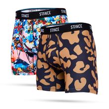 Men's Dirty Deeds Boxer Briefs - Package of 2 Multi-Colored M by Stance in Durham NC