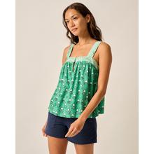 Womens Elin Block Print Tank Top by Johnnie-O