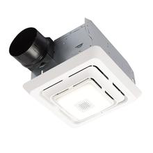 Bluetooth Speaker Bath Exhaust Ventilation Fan w/ LED Light, 80 CFM