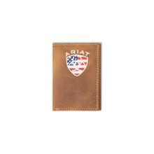 Men's Flag Shield Trifold Wallet by Ariat