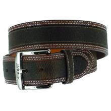 Men's double stitch trim belt by Ariat in Farmington NM