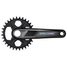FC-M6100 Deore Crankset 52mm Chainline by Shimano Cycling