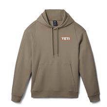 Wetlands Logo Badge Fleece Hoodie - 2H24 Wetlands/Taupe - L