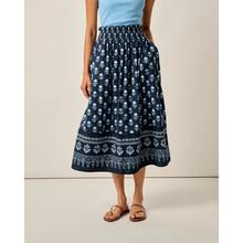 Womens Kinsley Block Print Midi Skirt by Johnnie-O