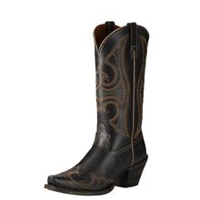 Women's Round Up D Toe Wingtip Western Boot by Ariat