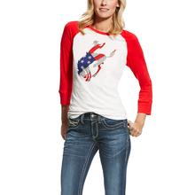 Women's Wild West Raglan Top