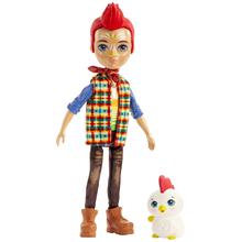 Enchantimals Redward Rooster Doll & Cluck Figure by Mattel