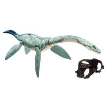 Jurassic World Dinosaur Toy, Elasmosaurus Gigantic Trackers Figure, Digital Play by Mattel