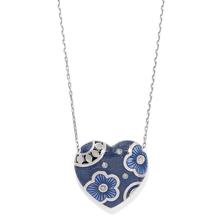 Flora Heart Reversible Necklace by Brighton in Hyannis MA