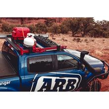 Base Rack Kit with Mount and Deflector 49x45 BASE241 | Ford Ranger (2019-2022) | Black | Aluminum by ARB USA Brand