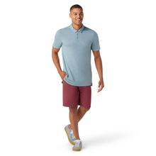 Men's Merino Hemp Blend Short Sleeve Polo by Smartwool in CLOVER SC