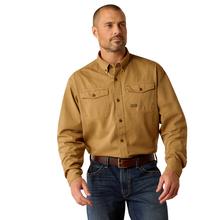 Mens Rebar Washed Twill Work Shirt