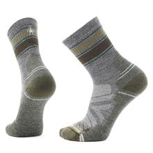 Hike Striped Mid Crew Socks by Smartwool