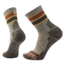 Hike Striped Mid Crew Socks by Smartwool