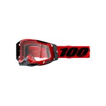 Racecraft 2 Goggle Red - Clear Lens by 100percent Brand in Rancho Cucamonga CA