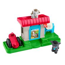 Fisher-Price Little People Feed & Play Goat Yard Playset For Toddlers With 3 Pieces