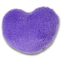 Purple Fuzzy Heart