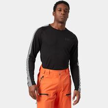 Men's Lifa Active Stripe Crew by Helly Hansen in Saint Augustin De Desmaures QC
