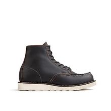 Men's Classic Moc 6-Inch Boot in Black Leather 8849 by Red Wing Shoes