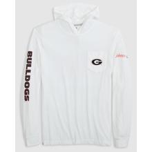 Men's Georgia Edison Long Sleeve T-Shirt by Johnnie-O in Indianapolis IN