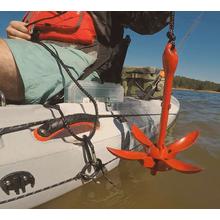 3.5lb Grapnel Anchor and 25ft Rope by Vibe Kayaks in Durham NC