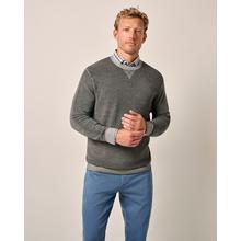 Mens Burgess Garment-Dyed Crewneck Sweater by Johnnie-O in Torrance CA