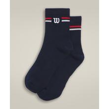 Quarter Top Logo Stripe Sock by Wilson in Concord NC